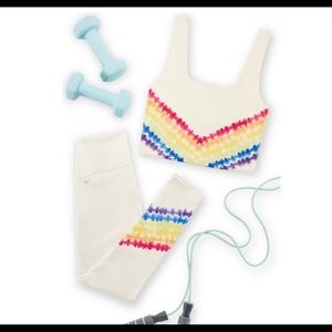 Fabletics Rainbow Workout Set